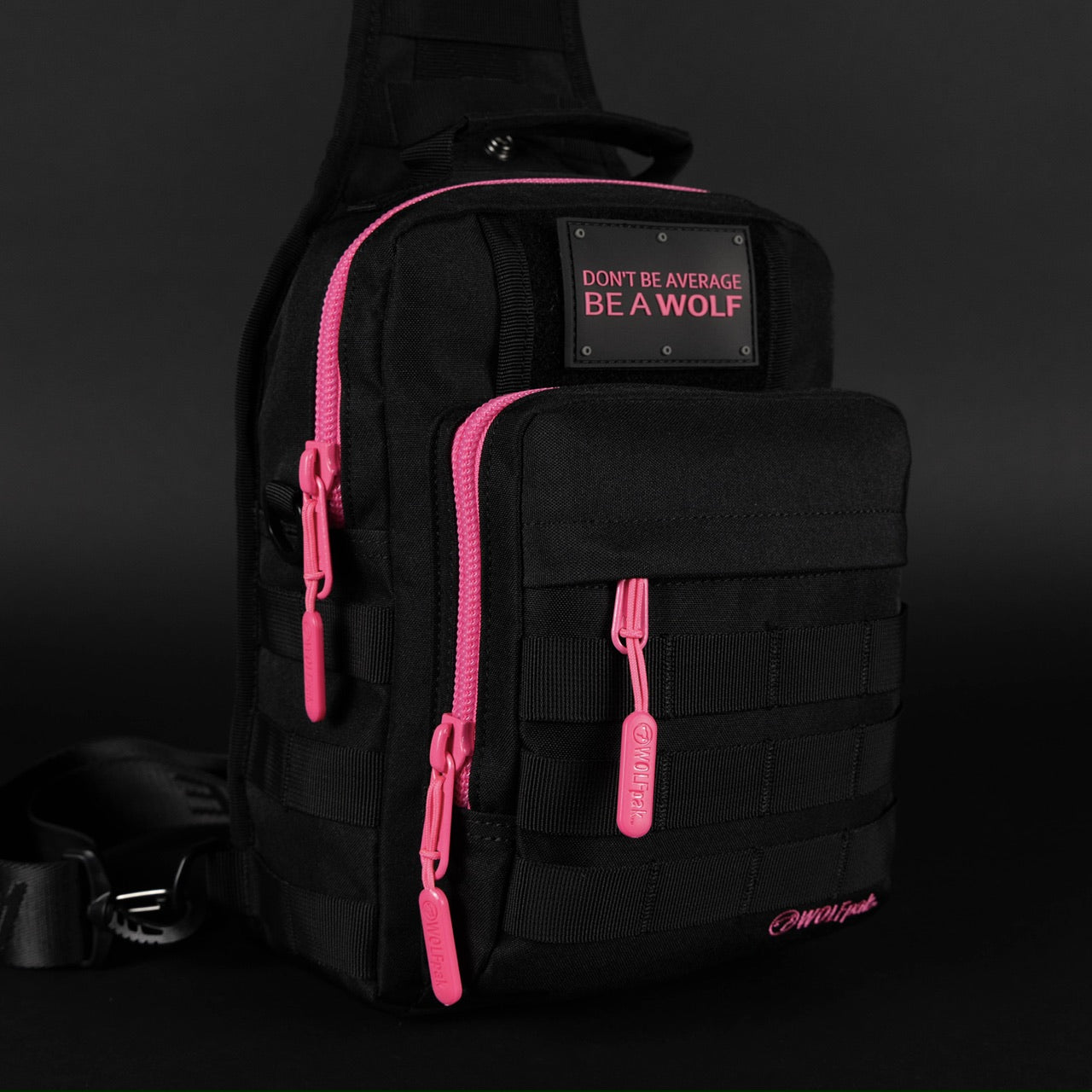 9L Tactical Sling Bag Neon Pink