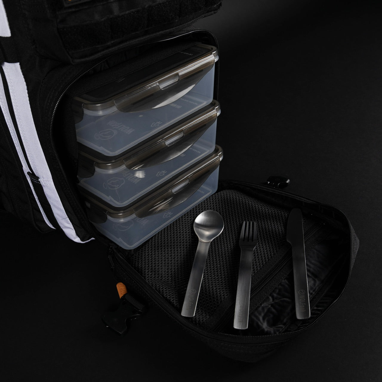 35L Meal Prep Management Backpack Orange Turbo