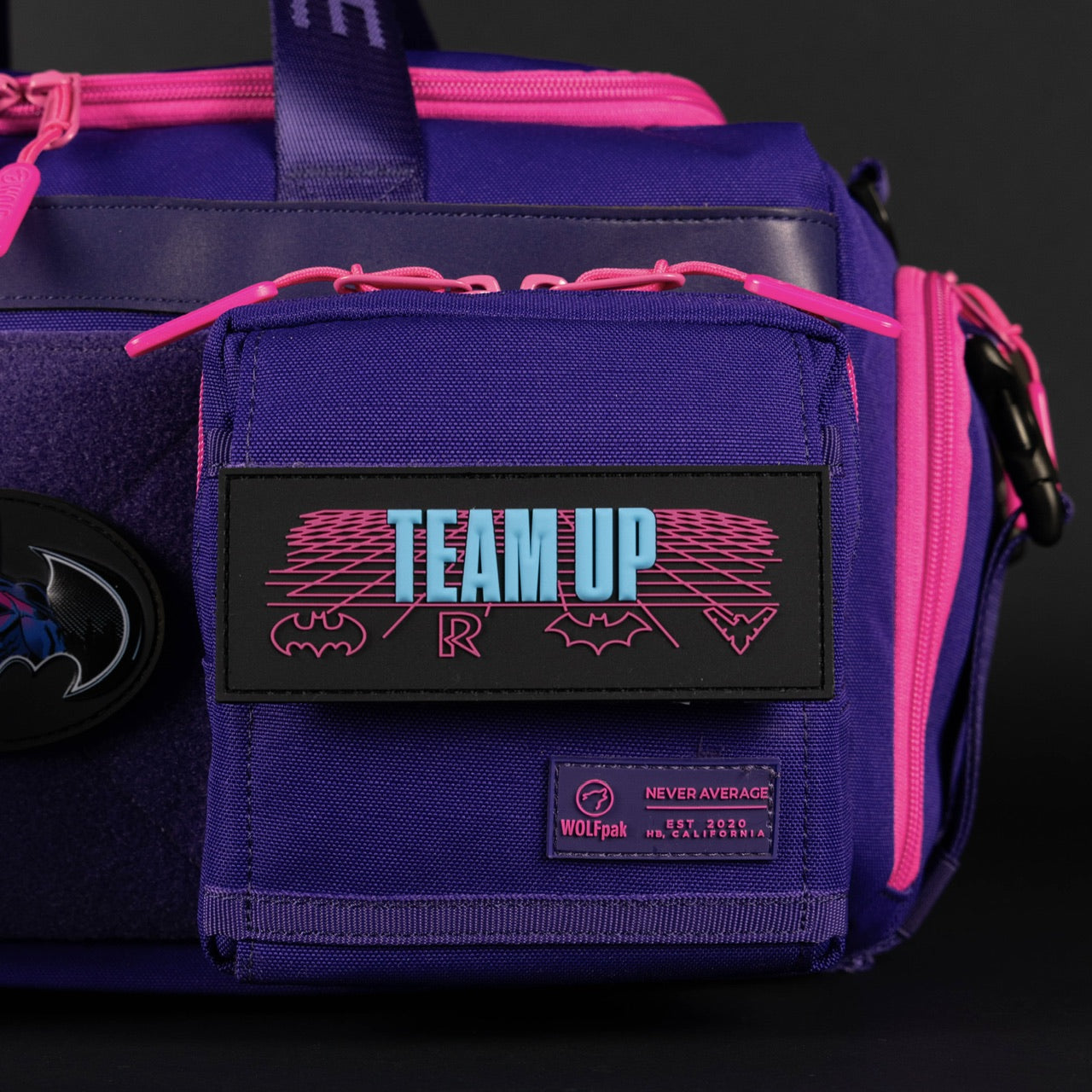 30L Perfect Duffle Bag Neon Batman