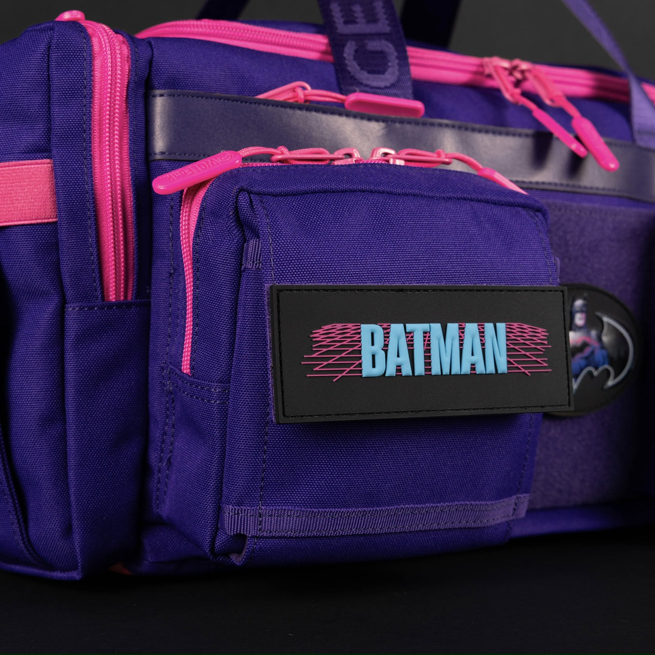 30L Perfect Duffle Bag Neon Batman