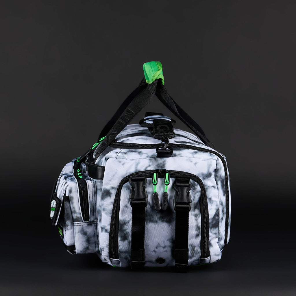 30L Perfect Duffle Bag Graffiti Green