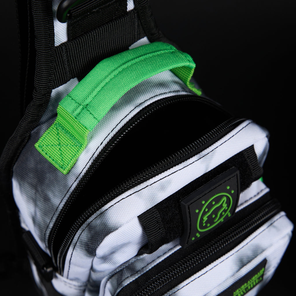 4L Mini Tactical Sling Bag Graffiti Green