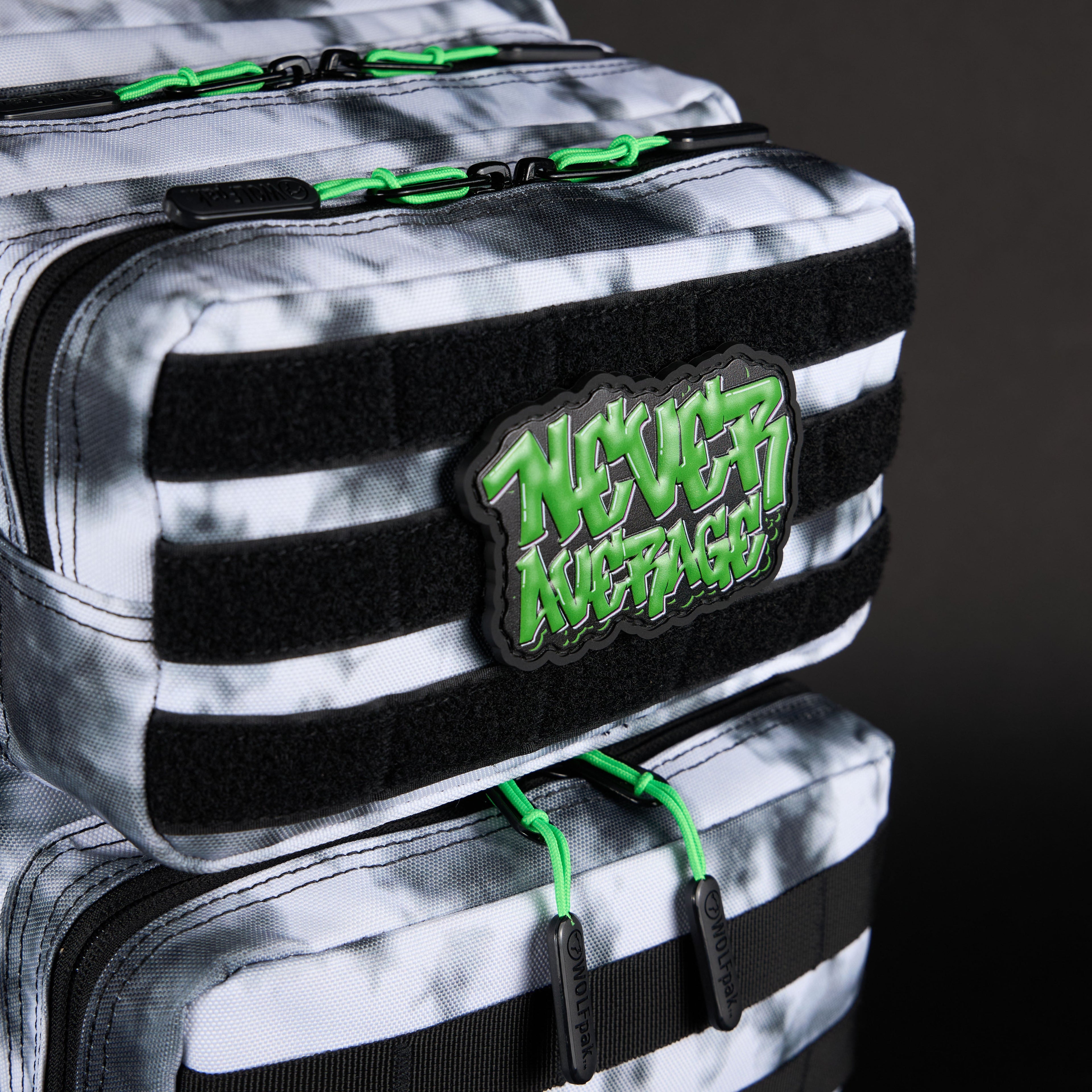 35L Backpack Graffiti Green