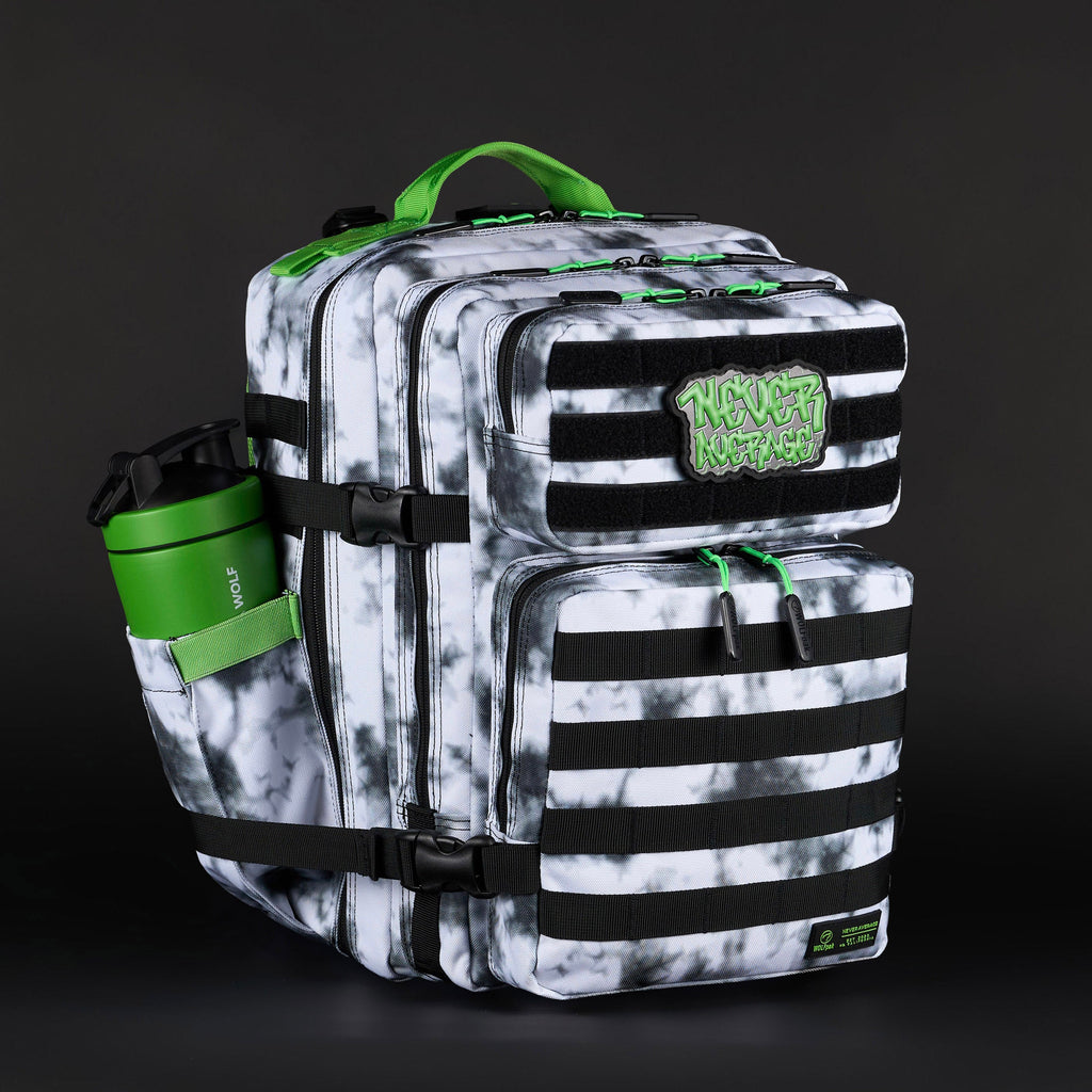 35L Backpack Graffiti Green