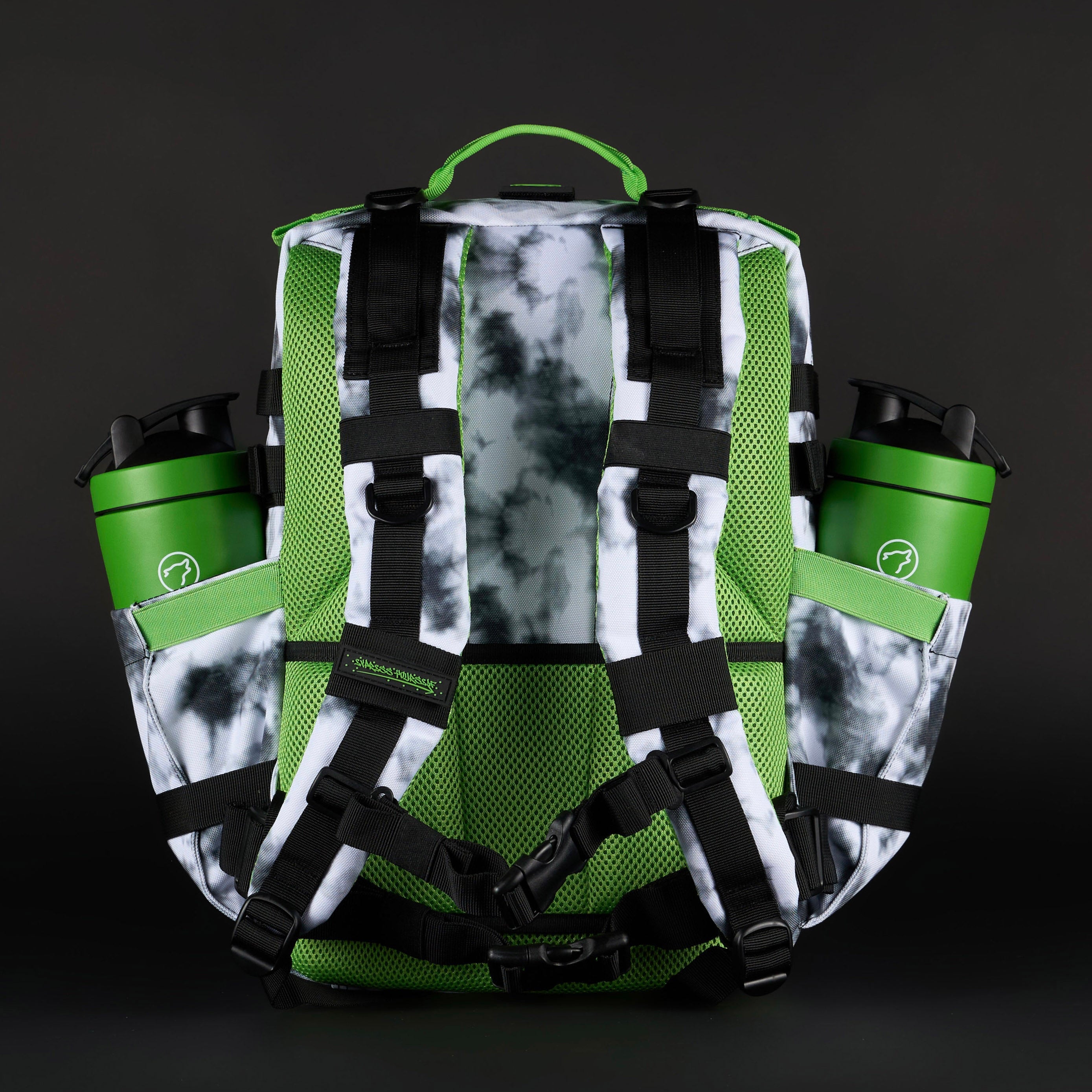 35L Backpack Graffiti Green