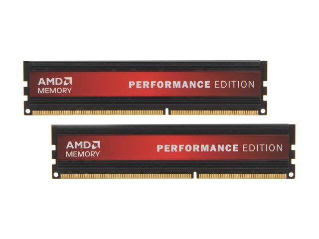 AMD 16GB (2x4GB) PC3-10600 (DDR3-1333MHz) Memory AP38G1338U2K