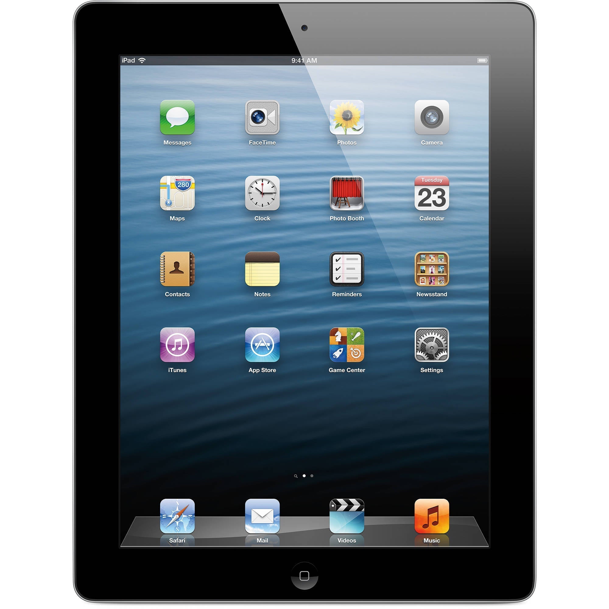 Apple iPad 4th Gen. A1460 64GB, Wi-Fi/Cellular, 9.7in - Black