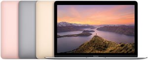 Apple MacBook 9,1 A1534 (2016) 12" Core m5-6Y54 @ 1.2GHz, 8GB RAM, 500GB SSD