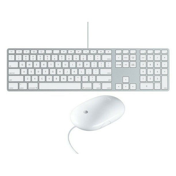 Apple Wired USB Keyboard & Mouse Combo A1243 A1152