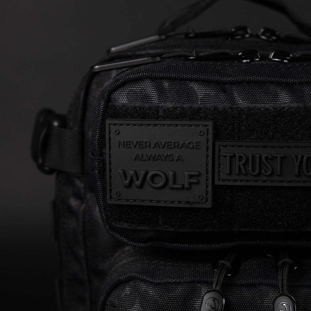 9L Backpack Mini Black Leopard