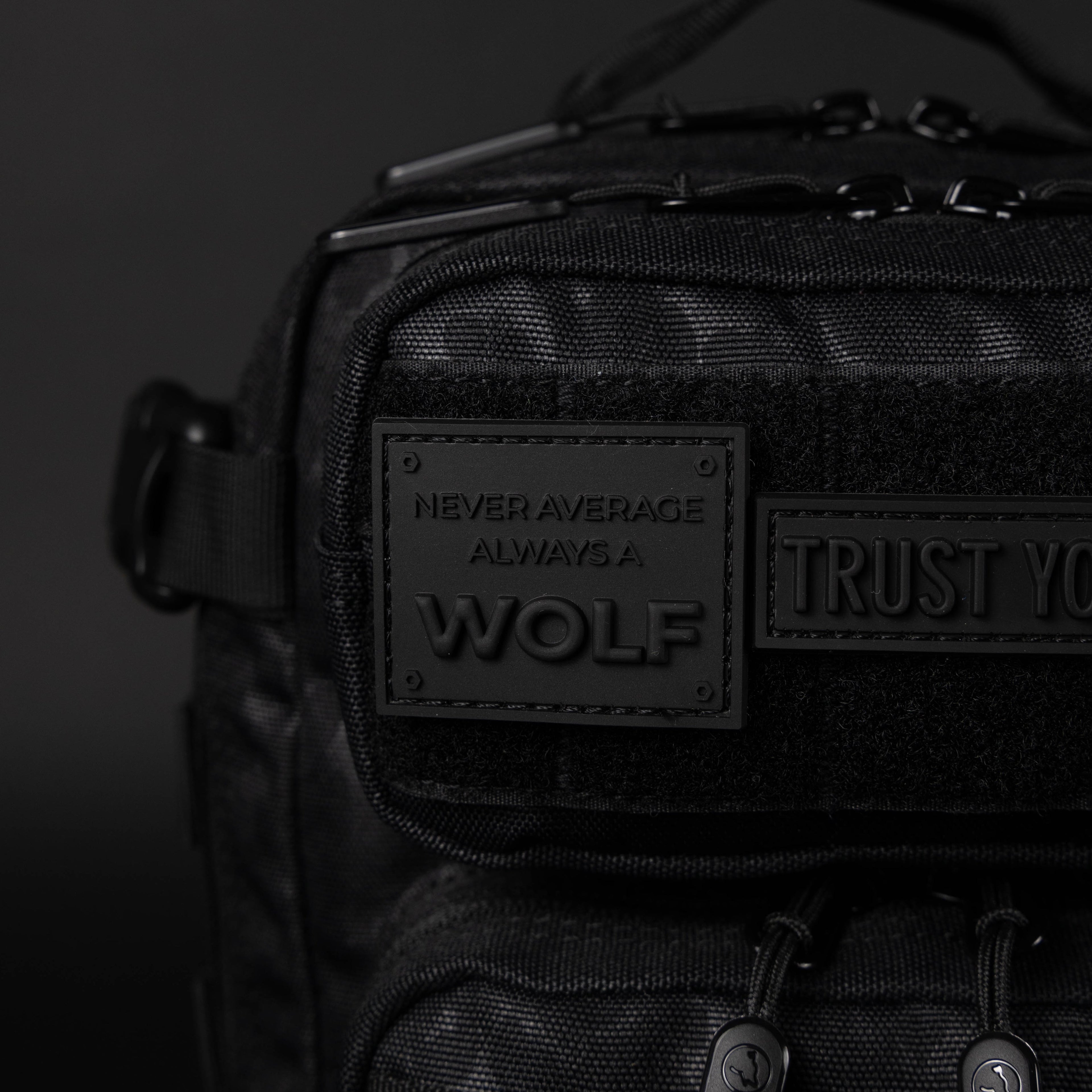 9L Backpack Mini Black Leopard