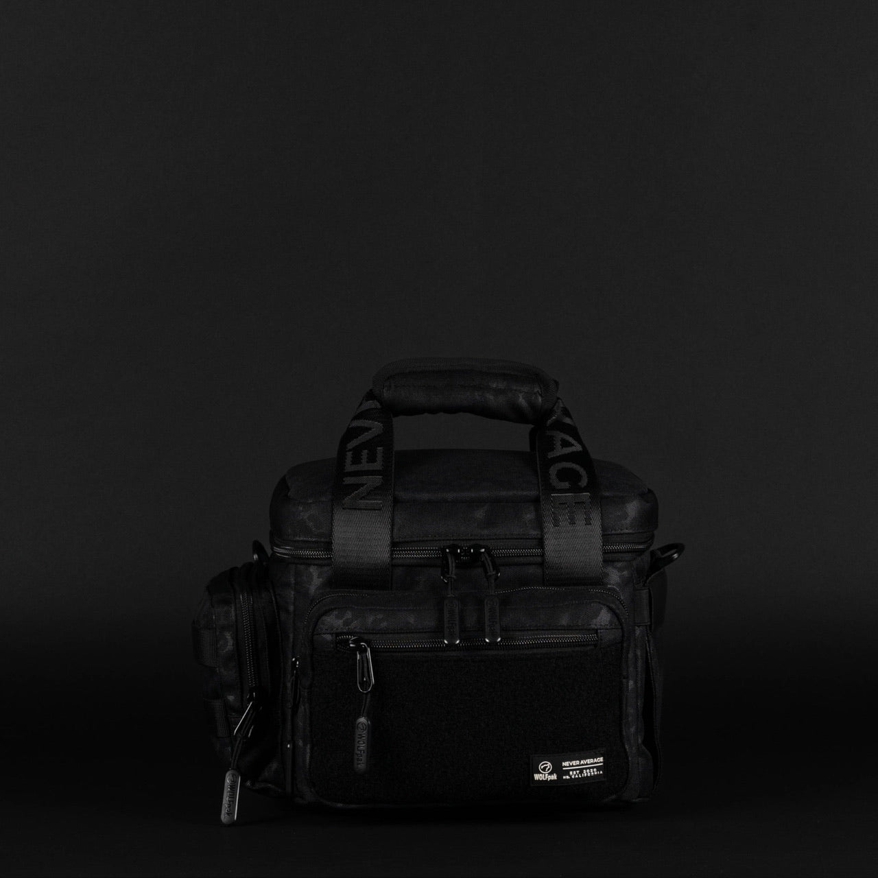 9L Black Leopard Mini Tactical Lunch Box