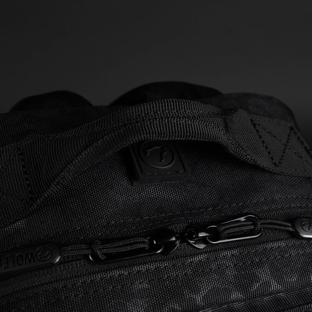 9L Backpack Mini Black Leopard