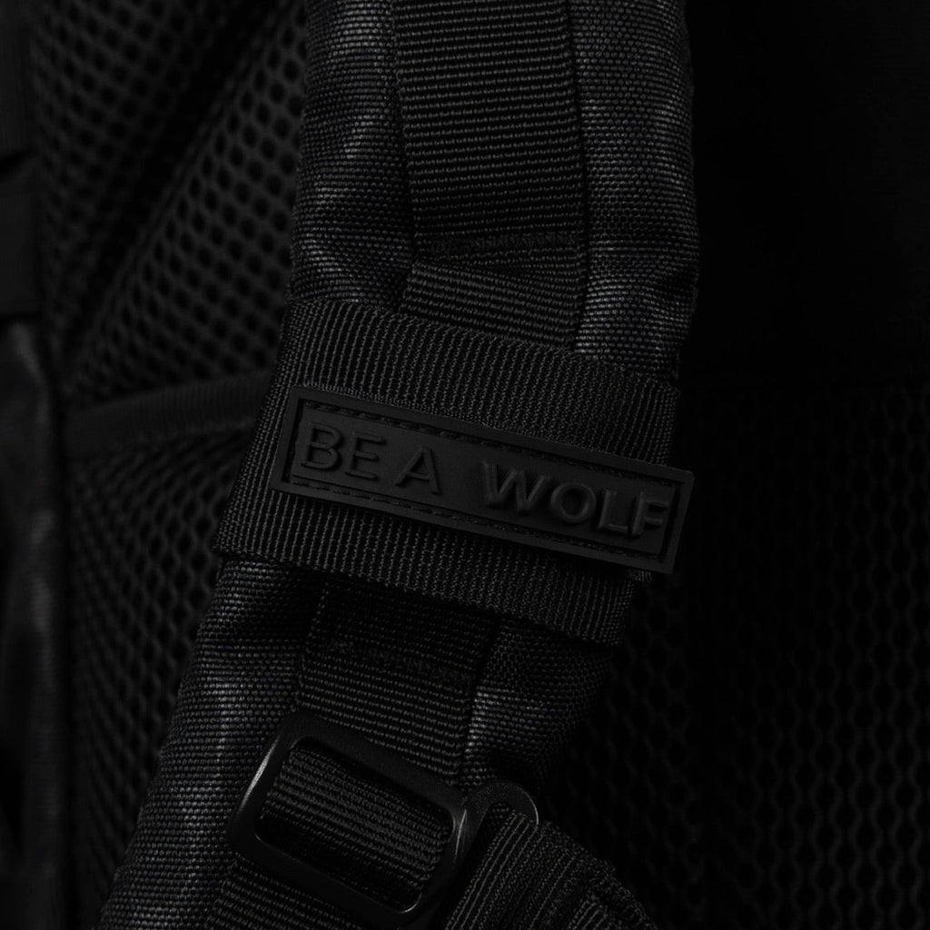 45L Backpack Black Leopard