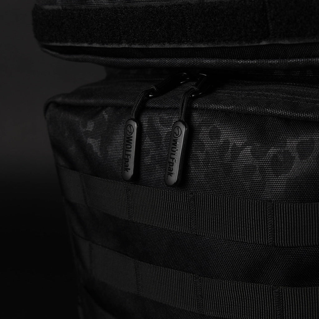 25L Backpack Black Leopard