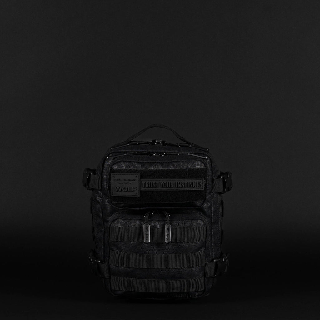 9L Backpack Mini Black Leopard