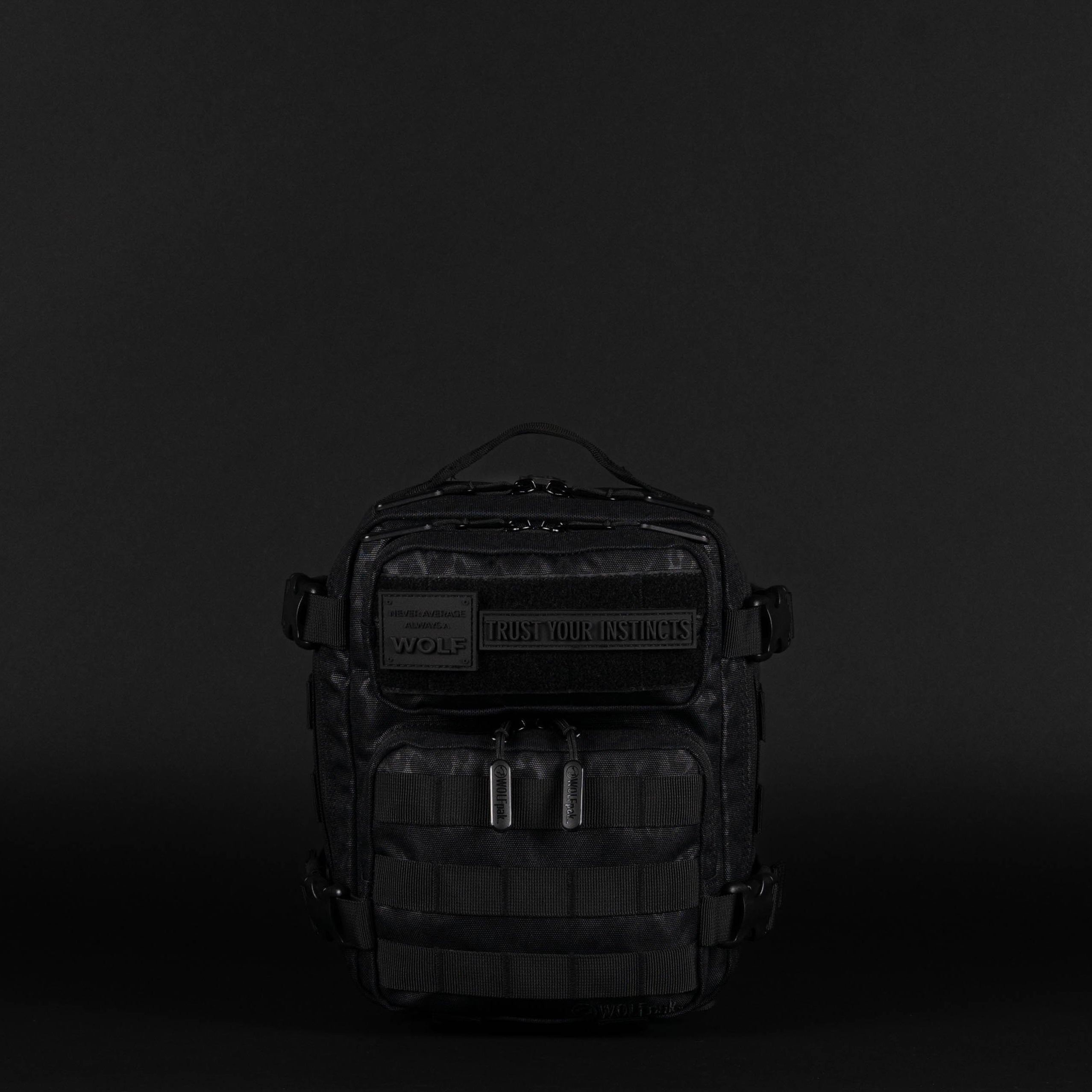 9L Backpack Mini Black Leopard