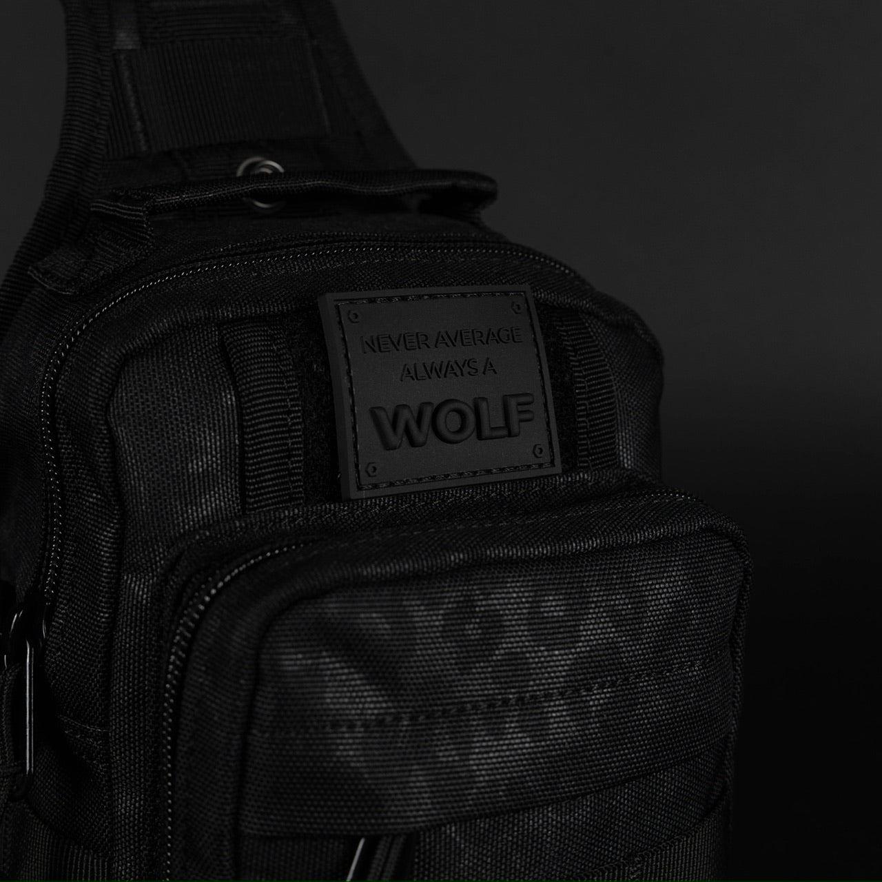 4L Mini Tactical Sling Bag Black Leopard