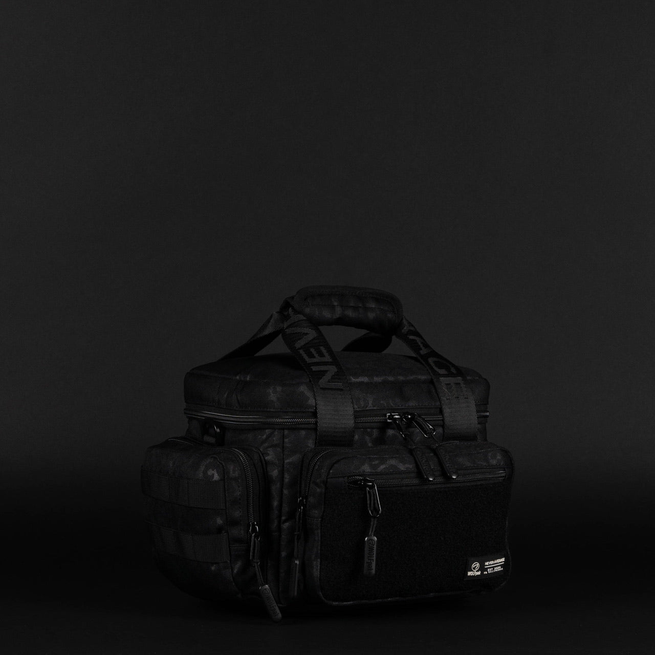 9L Black Leopard Mini Tactical Lunch Box