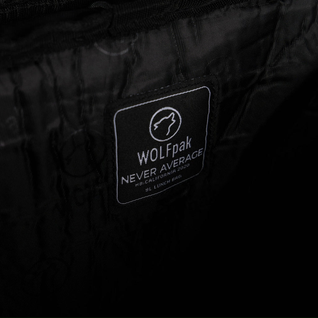 9L Black Leopard Mini Tactical Lunch Box