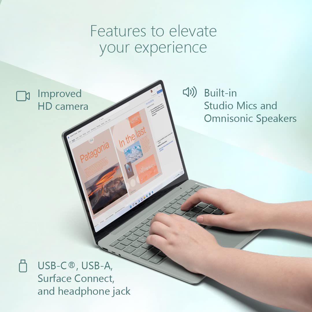 Microsoft Surface Laptop Go 2 - 12.4 - Intel i5 8GB - 128GB SSD - Sage 8QC-00026