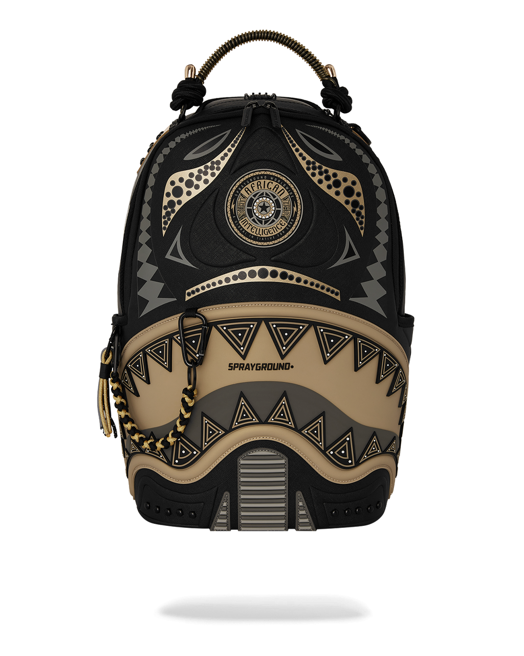 A.I. AFRICAN INTELLIGENCE SHARKS OF THE GOLD OCEAN BACKPACK - SANDFLOWER COLLAB
