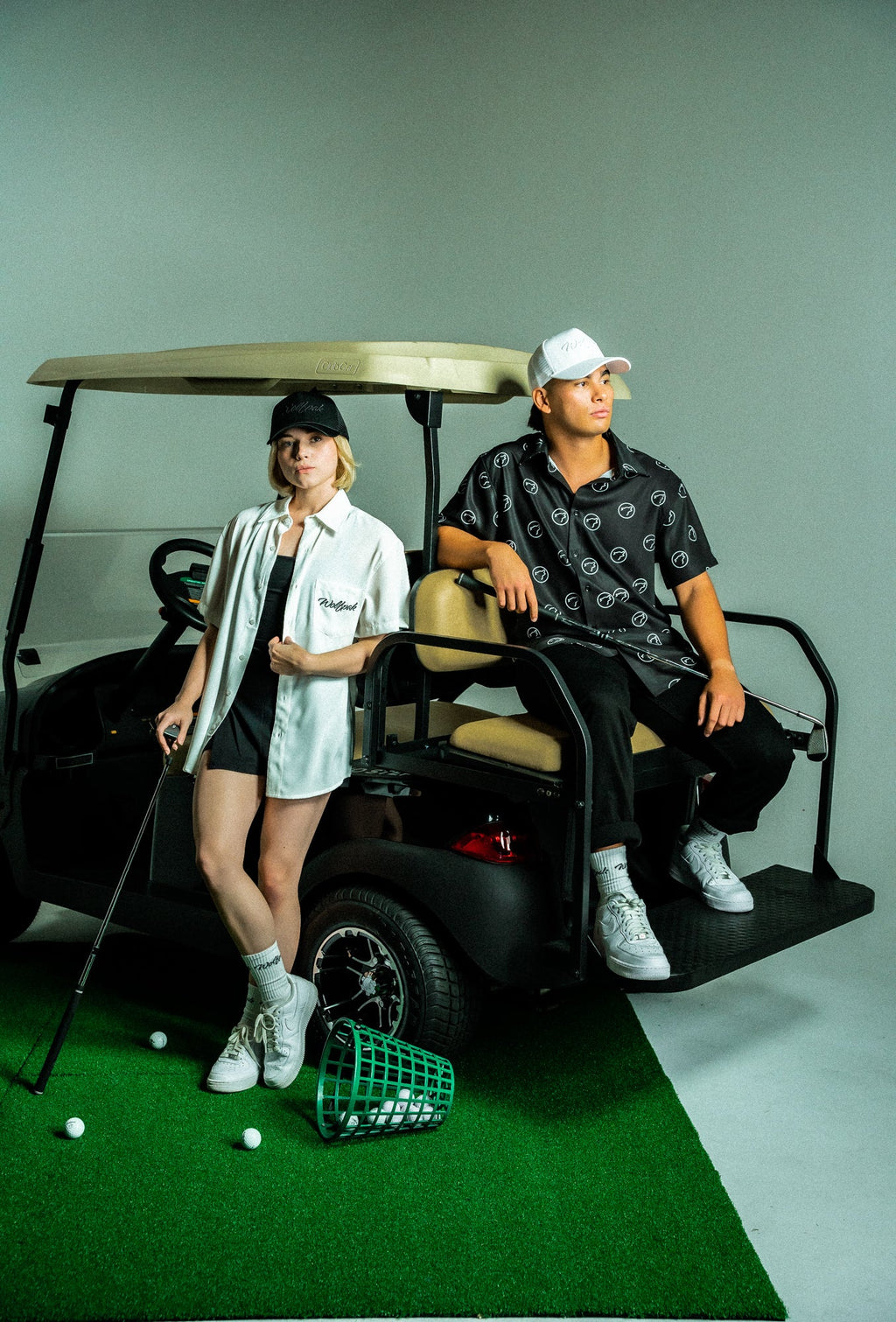 Arctic White Country Club Button Up (SALE)