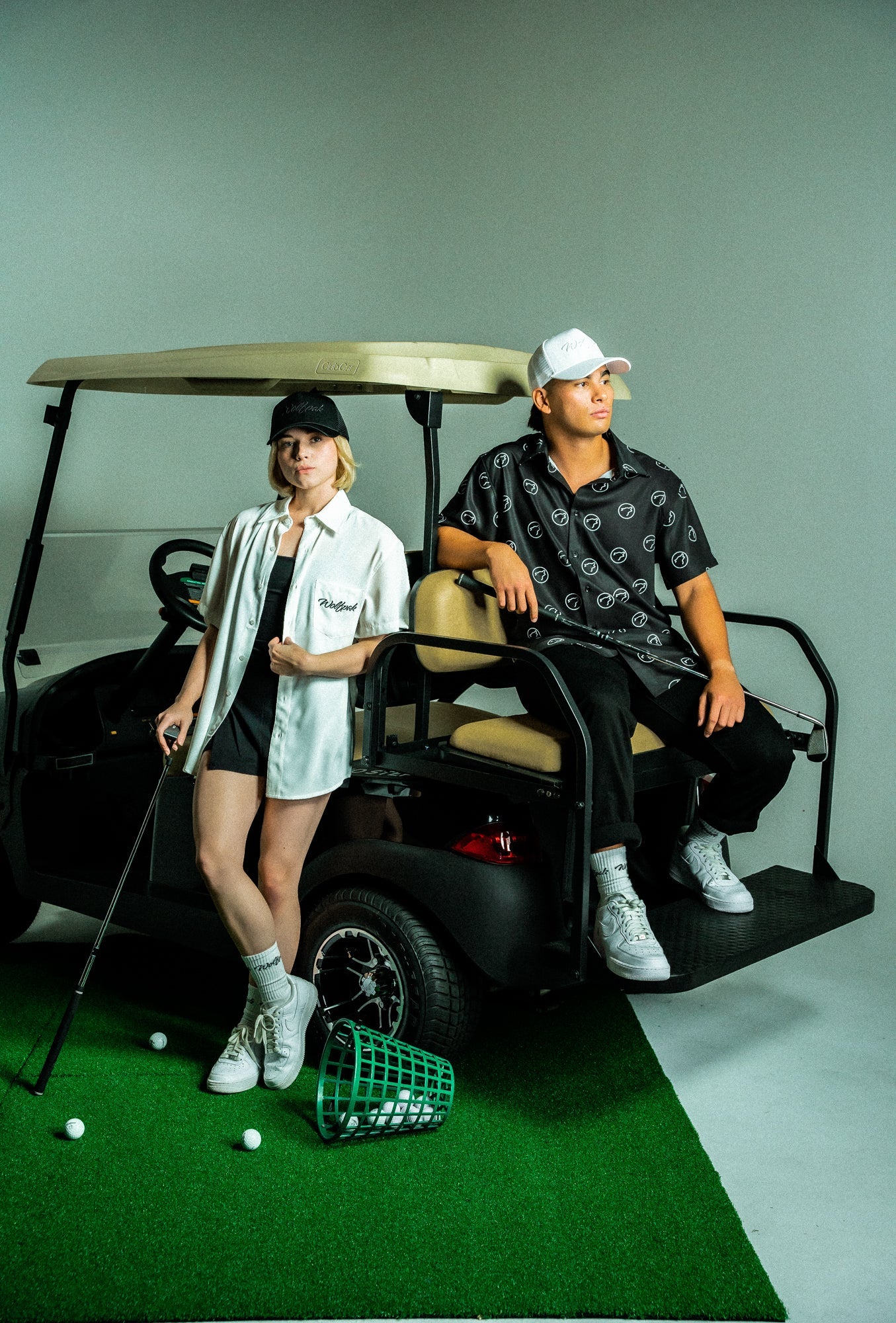 Arctic White Country Club Button Up (SALE)