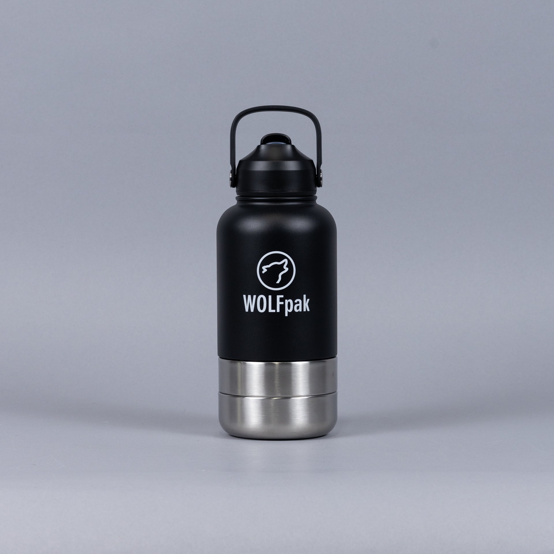 32oz Stainless Steel Insulated Water Bottle with Storage Compartments